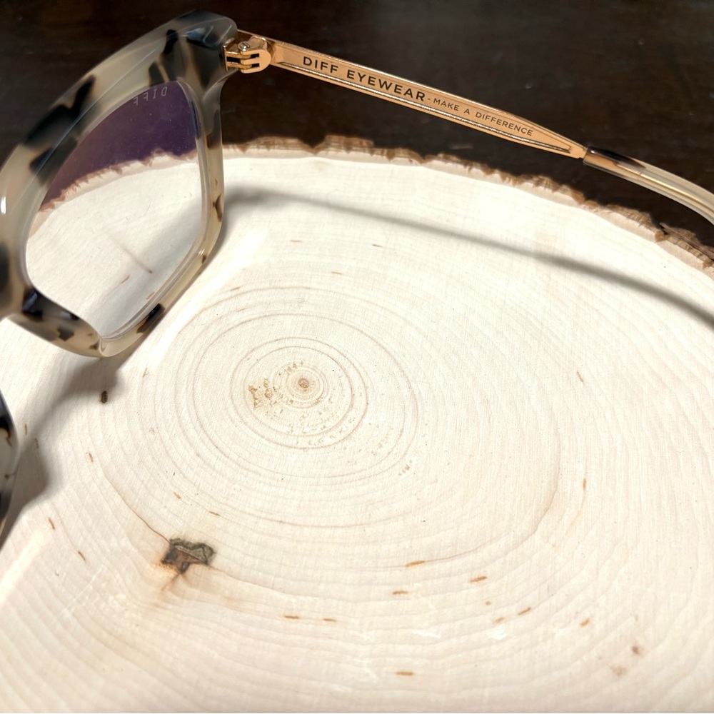 Diff Eyewear Tortoise Shell Square Glasses - image 3